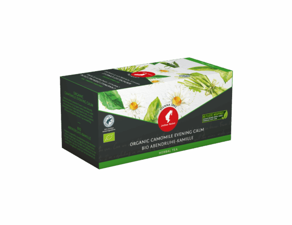 Organic Herbal Tea Camomile Evening Calm - 20 Premium Leaf Bags