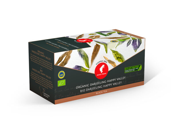 Organic Black Tea Darjeeling Happy Valley - 20 Premium Leaf Bags