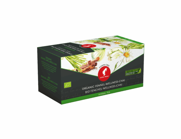 Organic Herbal Tea Fennel-Wellness-Chai - 20 Premium Leaf Bags